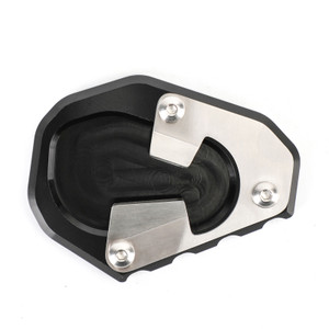 Kickstand Side Stand Extension Pad Fit For Triumph Tiger 900/Rally/Rally Pro 2020 (NOT FIT US version) BLK