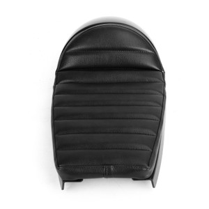 Universal Cafe Racer Seat Retro Seat Pan Base Vintage Cushion Scrambler Saddle BLK