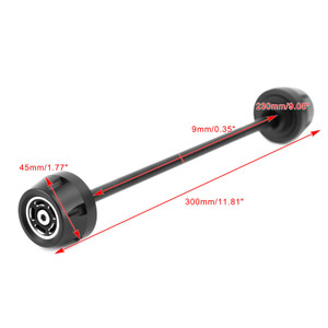 FRONT Axle Fork Sliders Wheel Crash Protector Fit For Ducati Scrambler 400 803 1100 BLK