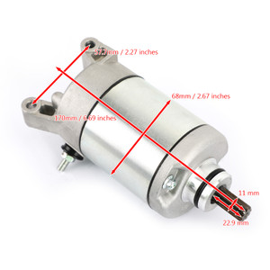 Starter Engine Starting 9-Spline Fit For Polaris RZR 570 Ranger 570 ACE 570 EFI Sportsman 450 570