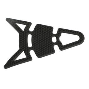 3D Black "Cat Ears" Rubber Gel Tank Pad Protector Sticker Motorcycle Motorbike