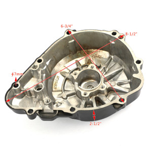 Left Side Engine Stator Magneto Alternator Cover Crankcase Fit For Kawasaki Z900 ABS 2017 2018 2019 BLK
