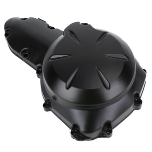 Left Side Engine Stator Magneto Alternator Cover Crankcase Fit For Kawasaki Ninja 650/R Versys 650 ER-6N BLK