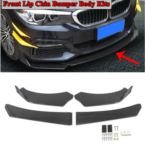 Universal Front Bumper Lip Body Kit Spoiler Fit BMW Benz Mazda GMC