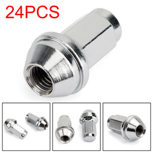 24pcs 14x2 Stainless Lugs Nuts Fit For Ford F150 Expedition Navigator 4L3Z-1012-A