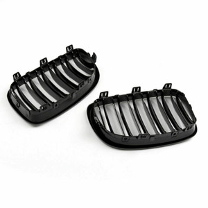 Gloss Black Front Grille Fit For BMW 1 Series E81 E87 E82 E88 128i 135i