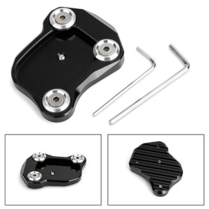 Kickstand Side Stand Extension Pad Fit For Honda CB650F 2014-2018 BLK