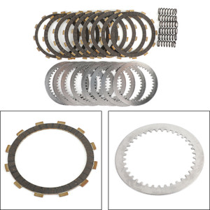 Clutch Plate Kit - Friction & Steel Plates Fit For Suzuki LTZ400 LTZ 400 LT-Z400 2005-2008