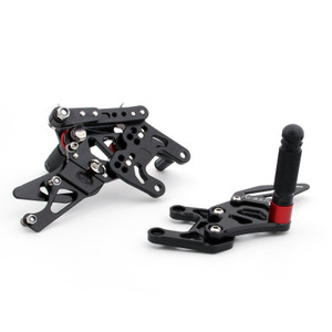 CNC Made Rearsets Fit For Honda CBR1000RR 2008-2009 BLK