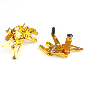 CNC Made Rearsets Fit For Kawasaki ZX10R 2006-2007 GOLD