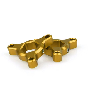 Fork Preload Adjusters Z 750 R1 GSXR 1000 14mm Gold
