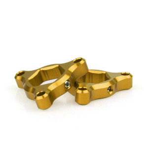 Fork Preload Adjusters Ducati 1098 17mm Gold
