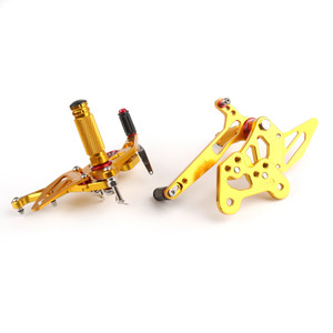 CNC Made Rearsets Fit For Suzuki GSXS750 GSX-S750 2015-2016 GSR750 2011-2016 GOLD