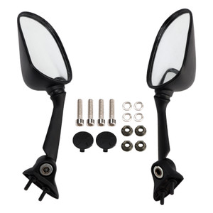 Motorcycle Rearview Side Mirrors Pair Fit For Yamaha YZF-R1 YZF R1 1000 2009-2014 14B-26280-00 & 14B-26290-00 Generic 