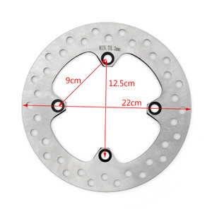 Rear Brake Disc Rotor Fit For Honda CRF230L CRM250 XR250R XR400R XR600R NX650 Dominator