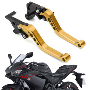 Brake Clutch Levers Fit For Yamaha MT-25 MT-03 YZF-R3 2015-2017 YZF-R25 2014-2017 GOLD