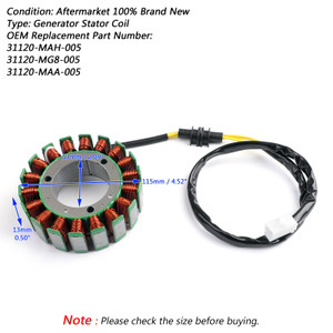 Magneto Generator Engine Stator Coil Fit For Honda VT1100 C C2 C3 D2 T