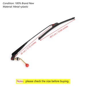 Manual Hand Operated Windshield Wiper For most UTV