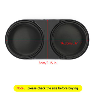 Duel Extendable And Retractable Cup Holder Fit For Chevrolet C7 Corvette 2014-2019