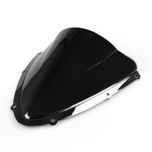 Windshield WindScreen Double Bubble For Suzuki GSXR600750 2008-2009 K8, Black