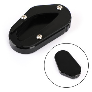 Kickstand Side Stand Extension Pad Fit For Triumph Bonneville T100 2018-2020 Bonneville T120 2016-2020 BLK