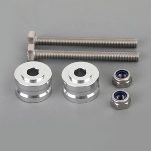 CNC Billet Aluminum HANDLEBAR BAR RISERS Fit For Suzuki V-Strom DL1050 DL1050XT 2019 2020 SIL
