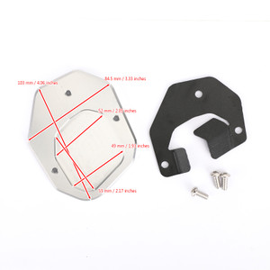 Kickstand Side Stand Extension Pad Fit For Yamaha Tenere 700 2019-2020 SIL