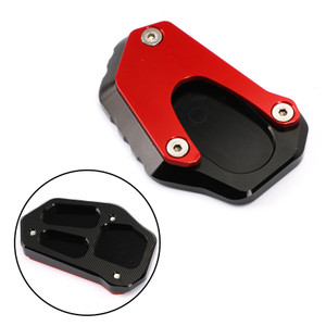Kickstand Side Stand Extension Pad Fit For Suzuki V-Strom 1050A/XT 2020 RED