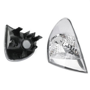 Pair Front Indicator Turn Signal Corner Clear Lights For BMW3 Series E46 98-01
