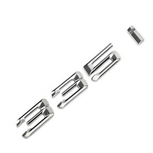 Rear Trunk Nameplate Badge Emblem Numbers Letter Decal 335 i Fit 335i Chrome