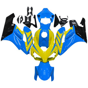 2004-2005 Honda CBR1000RR Amotopart Fairings Blue Yellow CBR Racing Customs Fairing