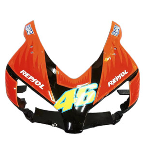 Fairings Honda CBR 1000 RR Black Yellow Valentino Rossi  Racing (2004-2005)