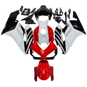 2004-2005 Honda CBR1000RR White Red Black CBR Racing Amotopart Fairings