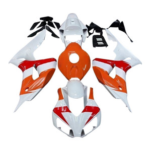2006-2007 Honda CBR1000RR White Orange Repsol Racing Amotopart Fairings
