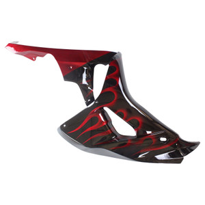 2006-2007 Honda CBR1000RR Black & Red Flame Racing Amotopart Fairings