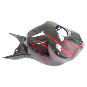 2006-2007 Honda CBR1000RR Black & Red Flame Racing Amotopart Fairings