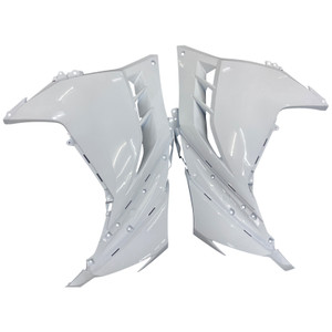 2013-2017 Kawasaki Ninja 300R EX300R White Ninja Racing Amotopart Fairings Plastics