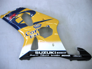 Fairings Suzuki GSXR 1000 Yellow & Blue Corona GSXR Racing (2000-2002)