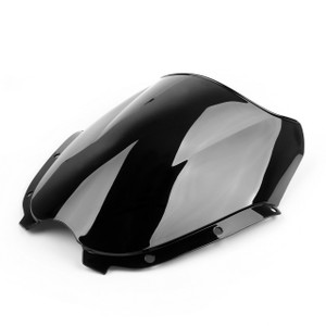 Windshield WindScreen Double Bubble Hyosung GT125 GT250R GT650R Black