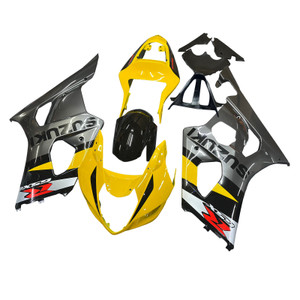 Fairings Suzuki GSXR 1000  Yellow & Black GSXR Racing (2003-2004)