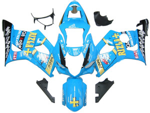 Fairings Suzuki GSXR 1000 Blue Rizla Suzuki Racing  (2003-2004)