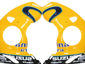 Fairings Suzuki GSX 1300 Hayabusa Yellow Blue Alstare Corona Racing  (2008-2016)