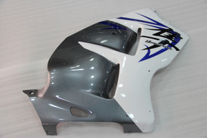 Fairings Suzuki GSX 1300 Hayabusa White Grey Blue Racing  (2008-2016)