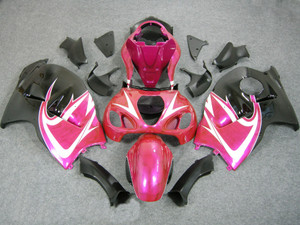 Fairings Suzuki GSX1300 Hayabusa Red & Pink Hayabusa Racing  (1999-2007)