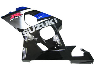 Fairings Suzuki GSXR 600 750 Blue Black Suzuki GSXR Racing  (2004-2005)