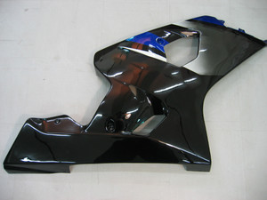 2004-2005 Suzuki GSXR 600 750 Amotopart Fairings Blue Black Silver GSXR Racing