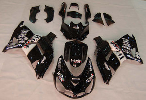 Injection Fairing Kit Bodywork Plastic ABS fit For Kawasaki ZX14R 2006-2011