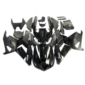2006-2011 Kawasaki ZX14R Amotopart Fairings Black Ninja Racing