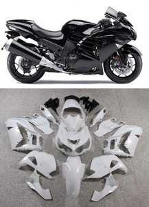 2012-2021 Kawasaki ZX14R Amotopart Fairings Plastics Ninja Black Racing