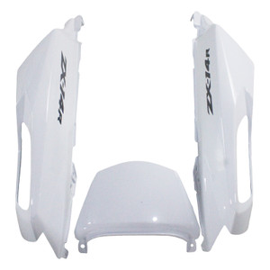Fairings Plastics Kawasaki ZX14R Ninja White Racing (2012-2021)